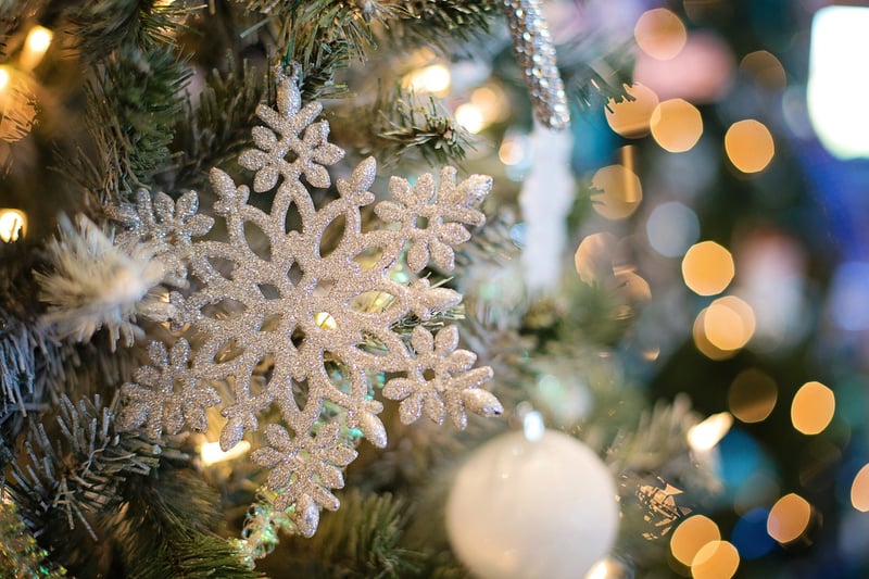 Upcycled Christmas decorations
